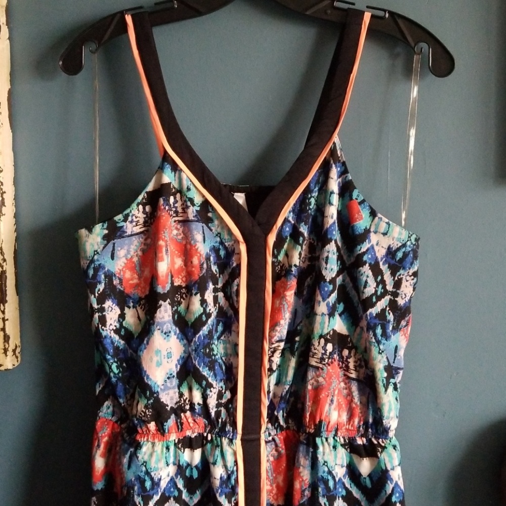 Colorful maxi dress
